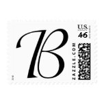 Initial 'B' Postage