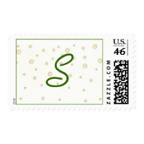 initial bubbly stamp