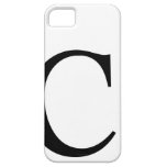 Initial C iPhone 5 Barely There Case casemate cases