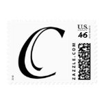 Initial 'C' Postage
