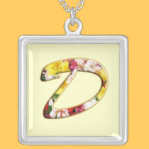 Initial D Monogram Necklace necklaces