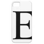 Initial E iPhone 5 Barely There Case casemate cases