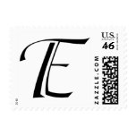 Initial 'E' Postage