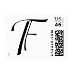 Initial 'F' Postage