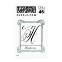 Initial H Stamp by kathrynpodorsky Initial H Stamp