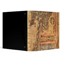 Initial page from the Lichfield Gospels, c.720 Vinyl Binder