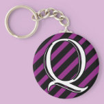 Initial Q keychains