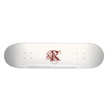Initial R Custom Skateboard