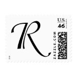 Initial 'R' Postage