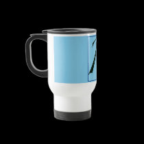Initial R Travel Mug