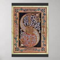 Initial S By Meister Des Gero-Codex (Best Quality) Print