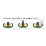 Initial Success or Total Failure Bumper Sticker
