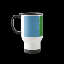Initial V Travel Mug mugs