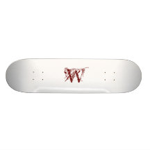Initial W Skate Board