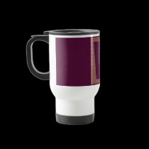 Initial W Travel Mug mugs