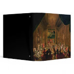Initiation ceremony in a Viennese Masonic binders