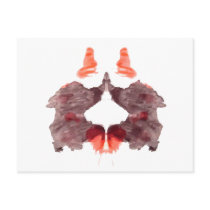 Ink Blot Card #2 postcards