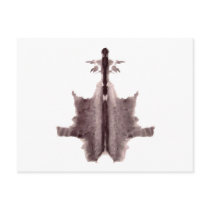 Ink Blot Card #6 postcards