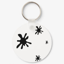 Ink Blot Keychain