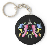Ink Blot Keychain #10