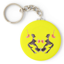 Ink Blot Keychain #3
