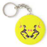 Ink Blot Keychain #3