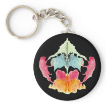 Ink Blot Keychain #8