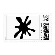 Ink Blot Postage postage