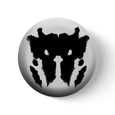   ink blot test button VI by soulinertia