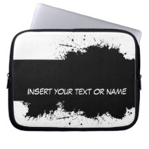 Ink Blots Electronics Bag Laptop Computer Sleeve
