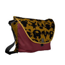 Ink Blots Messenger Bags