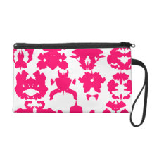 Ink Blots Wristlet Purse