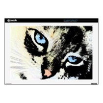 Ink Cat 17" Laptop Skin