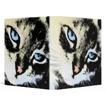Ink Cat 1" Art Binder