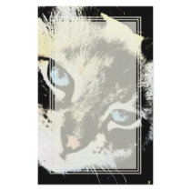 Ink Cat Blank Stationery