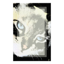 Ink Cat Blank Stationery