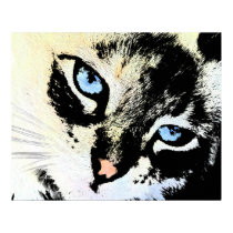 Ink Cat Canvas Prints