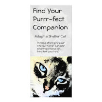 "Ink Cat" Cat Rescue Rack Cards