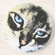 Ink Cat Coaster