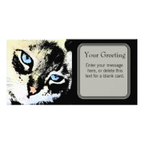 Ink Cat Custom Card Photo Card