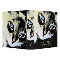 Ink Cat Customizable 1.5" Art Binder