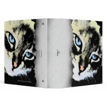 Ink Cat Customizable 1.5" Art Binder