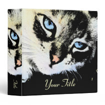 Ink Cat Customizable 1.5" Art Binder