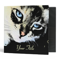 Ink Cat Customizable 2" Art Binder