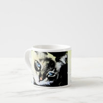 Ink Cat Espresso Mug mugs