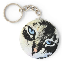 Ink Cat Keychain