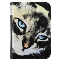Ink Cat Kindle Keyboard Case