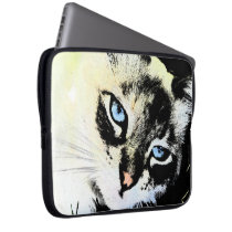 Ink Cat Laptop Sleeve