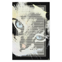 Ink Cat Lined Stationery