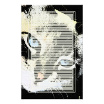 Ink Cat Lined Stationery